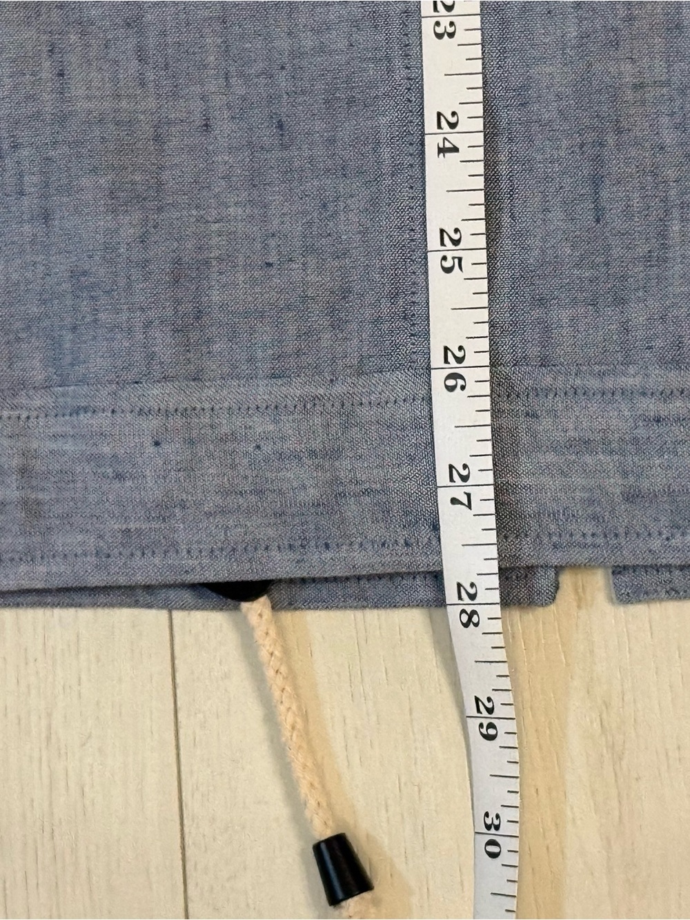 Express Light Blue Button-Front Shirt Jacket - Picture 7 of 11